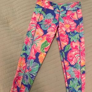 Lilly Pulitzer kids workout leggings